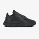 detské tenisky (obuv) ADIDAS NITE JOGGER J eg5837 farba čierna