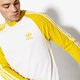 pánske tričko ADIDAS TRIČKO LS 3-STRIPES LS T cw1230 farba žltá