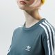 dámske tričko ADIDAS TRIČKO 3STR LONGSLEEVE gn2959 farba zelená