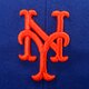 detská šiltovka NEW ERA ČIAPKA MLB AUTHENTIC NEW YORK METS 10010265 farba modrá