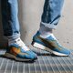 pánske tenisky (obuv) NEW BALANCE 327  ms327le1 farba modrá