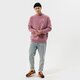 pánska mikina ADIDAS MIKINA ESSENTIAL CREW he9430 farba fialová