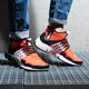 pánske tenisky (obuv) NIKE AIR PRESTO MID UTILITY dc8751-800 farba oranžová