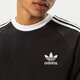 pánske tričko ADIDAS TRIČKO 3-STRIPES TEE gn3495 farba čierna