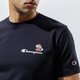 pánske tričko CHAMPION TRIČKO CREWNECK TRIČKO 216871kk001 farba čierna