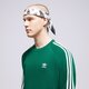 pánska mikina ADIDAS MIKINA 3-STRIPES CREW ia4863 farba zelená