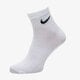 dámske ponožky NIKE PONOŽKY U NK EVERYDAY LTWT ANKLE 3PR sx7677-100 farba biela