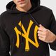 pánska mikina NEW ERA MIKINA S KAPUCŇOU TEAM LOGO HOODY NYY BLK 12893131 farba čierna