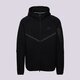 pánska mikina NIKE MIKINA S KAPUCŇOU M NK TCH FLC FZ WR HOODIE hv0949-010 farba čierna