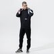 pánska mikina ADIDAS  MIKINA S KAPUCŇOU TRICOL HOODY gn3570 farba čierna