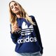 dámska mikina ADIDAS MIKINA TREFOIL HOODIE ADICOLOR dv2568 farba tmavomodrá