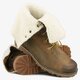 detská vychádzková obuv TIMBERLAND SHEARLING 6 INCH BOOT a1bxz farba hnedá