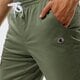 pánske nohavice CHAMPION NOHAVICE  ELASTIC CUFF PANTS 214366gs030 farba sivá