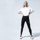 dámske tričko PUMA TRIČKO EVIDE FORM STRIPE CROP TEE 59629802 farba biela