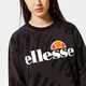 dámska mikina ELLESSE MIKINA AGATA TIE DYE SWEATSHIRT BLK TD sgl11290053 farba čierna