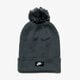 detská čiapka NIKE ČIAPKA ZIMNÁ U NK BEANIE RED SSNL 878119021 farba sivá