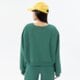 dámska mikina ELLESSE MIKINA NESTER CROP SWEATSHIRT DGREEN sgp16700502 farba zelená