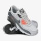 detské tenisky (obuv) NIKE AIR MAX 90 LEATHER (GS)  833376006 farba sivá