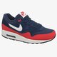pánske tenisky (obuv) NIKE AIR MAX 1 ESSENTIAL  537383400 farba tmavomodrá