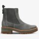 dámske zimné topánky (obuv) TIMBERLAND COURMAYEUR VALLEY CHELSEA a1j58 farba sivá