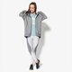 dámske nohavice NIKE LEGGINGS W NK PWR TGHT HI SLBD HTR 892291-027 farba sivá