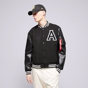 ALPHA INDUSTRIES BUNDA PU COLLEGE JACKET