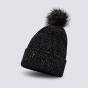 NEW ERA ČIAPKA WMNS BOBBLE BEANIE NYY BLK NEW YORK YANKEES B