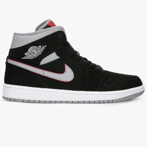 Jordan Air 1 Mid - farba cierna