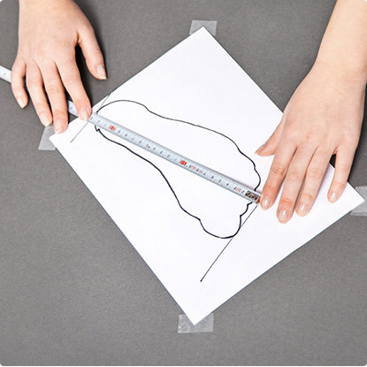 Ako zmerať dĺžku chodidla?