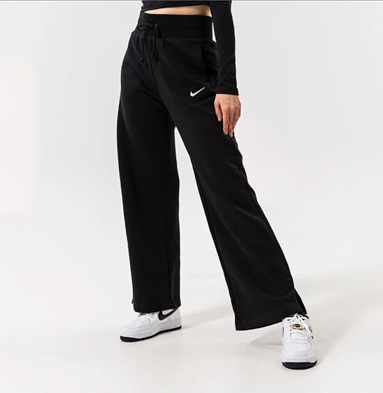 NIKE NOHAVICE W NSW PHNX FLC HR PANT WIDE