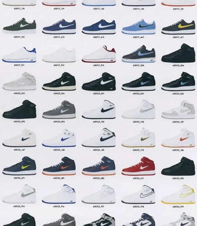 NIKE AIR FORCE 1 '07 LV8 40TH