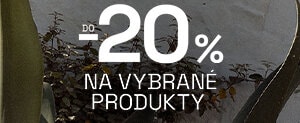 -20% na vybrané produkty