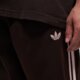 pánske nohavice ADIDAS NOHAVICE  FIREBIRD TP kd8321 farba hnedá