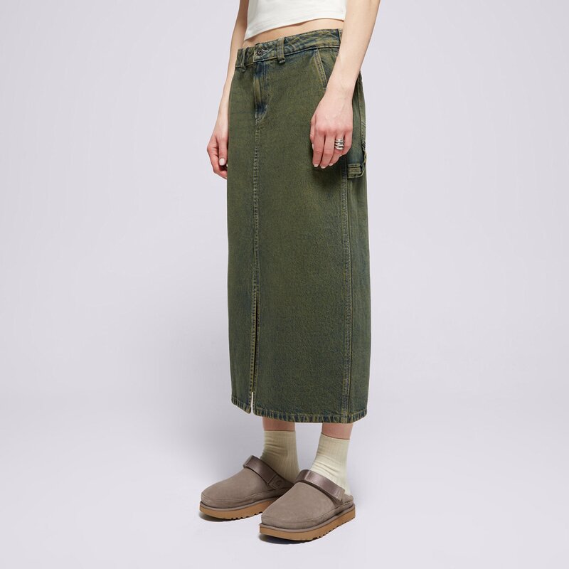 DICKIES SUKŇA LONG DENIM CARPENTER SKIRT W