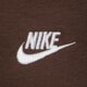 pánska mikina NIKE MIKINA M NK CLUB BB HZ TOP fn3864-237 farba hnedá