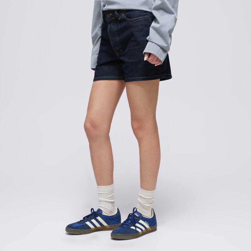 DICKIES ŠORTKY  HIGH WAIST JEAN SHORTS W 5 INCH
