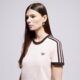 dámske tričko ADIDAS TRIČKO 3S TEE SLIM kc9016 farba ružová