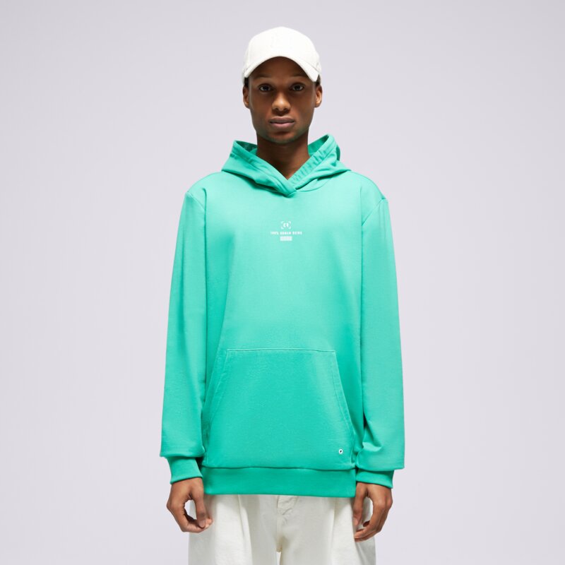 CONFRONT MIKINA S KAPUCŇOU GREEN