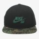 detská šiltovka NIKE ČIAPKA SB SEASONAL SNAPBACK 688725010 farba čierna