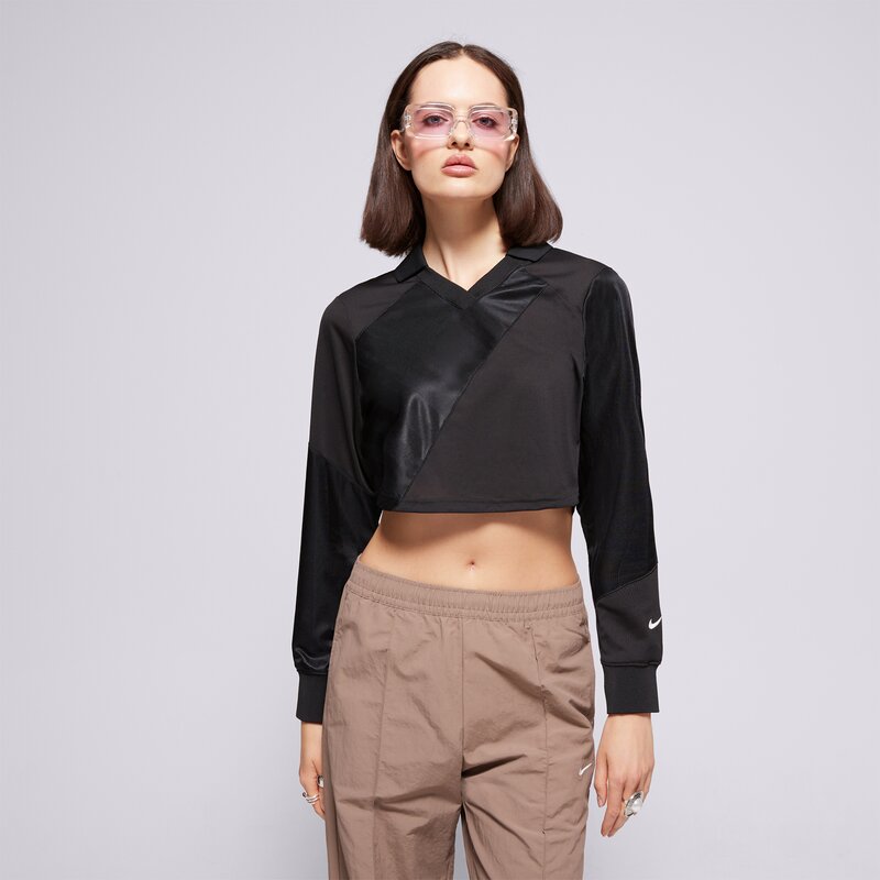 NIKE TRIČKO W NSW STREET LS CROP JRSY