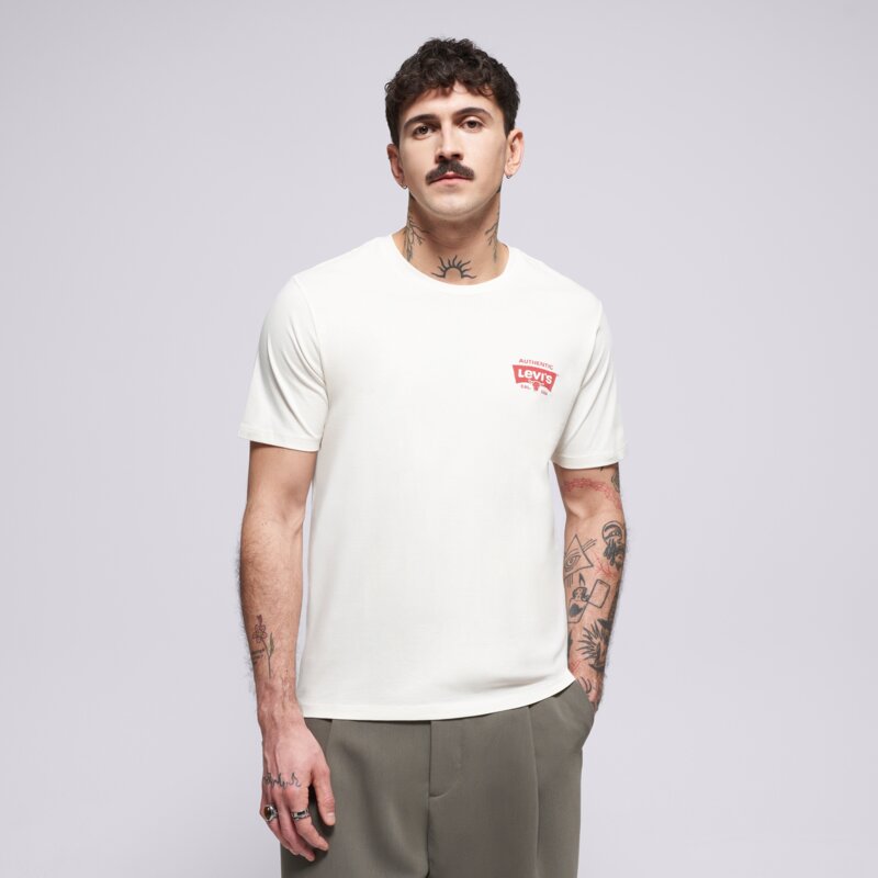 LEVI'S TRIČKO GRAPHIC CREWNECK TEE NEUTRALS