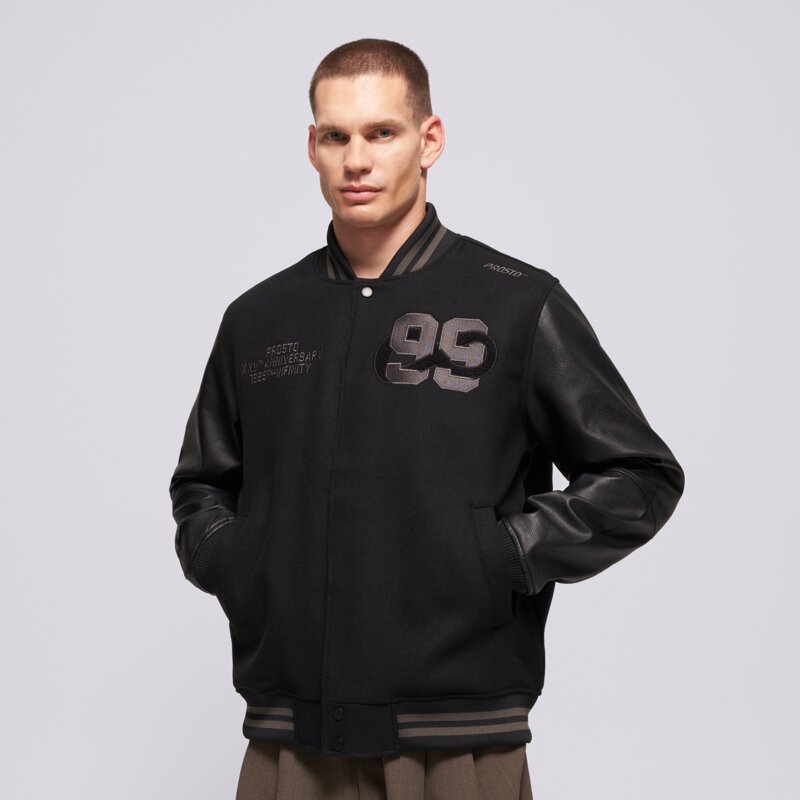 PROSTO BUNDA BOMBER JACKET XXVTH ANNIVERSARY BLACK