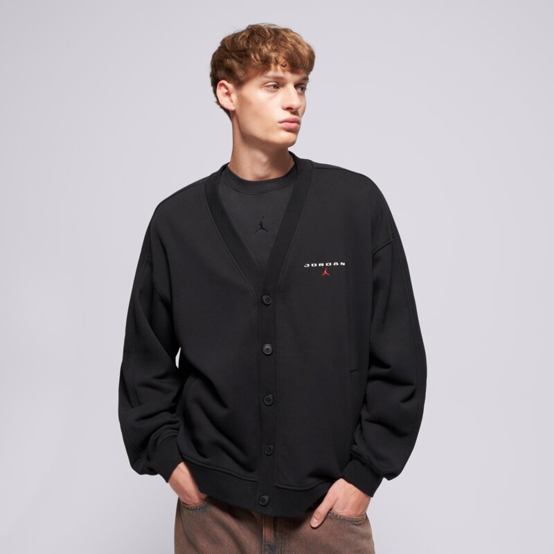 JORDAN MIKINA M J FLT FLC CARDIGAN LB