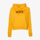 dámska mikina VANS MIKINA S KAPUCŇOU FLYING V FT BOXY HOODIE vn0a4bg3lsv1 farba žltá