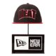 detská šiltovka NEW ERA ČIAPKA EDGE UP MIAMI HEAT 10771253 farba čierna