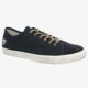 pánske tenisky (obuv) TIMBERLAND CANVAS/LEATHER OXFORD 9818a farba tmavomodrá