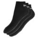dámske ponožky REEBOK PONOŽKY3P U INSIDE z82032 farba čierna