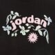 detské tričko JORDAN TRIČKO JDG JORDAN PUFF FLORAL G 45f489-023 farba čierna