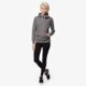 dámska mikina NIKE MIKINA CLUB FUNNEL HOODY 729297071 farba sivá