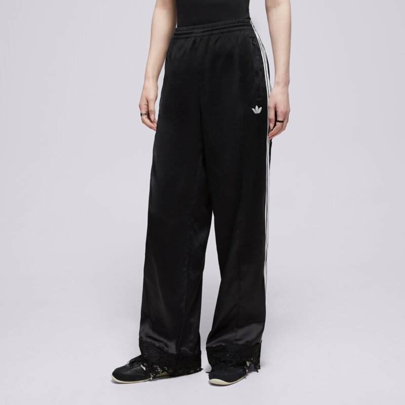 ADIDAS NOHAVICE  SATIN LACE TRACK PANTS LOOSE FIREBIRD